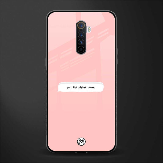 put the phone down glass case for realme x2 pro image