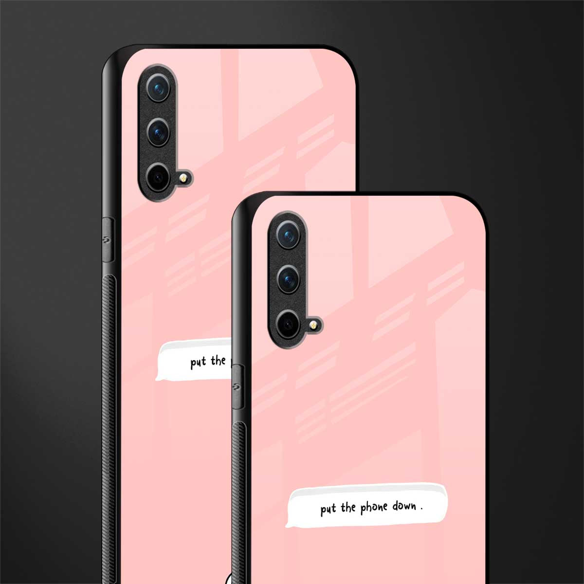put the phone down glass case for oneplus nord ce 5g image-2
