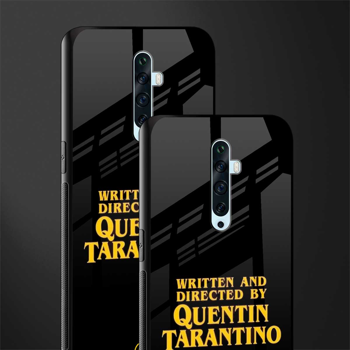 quentin tarantino glass case for oppo reno 2f image-2