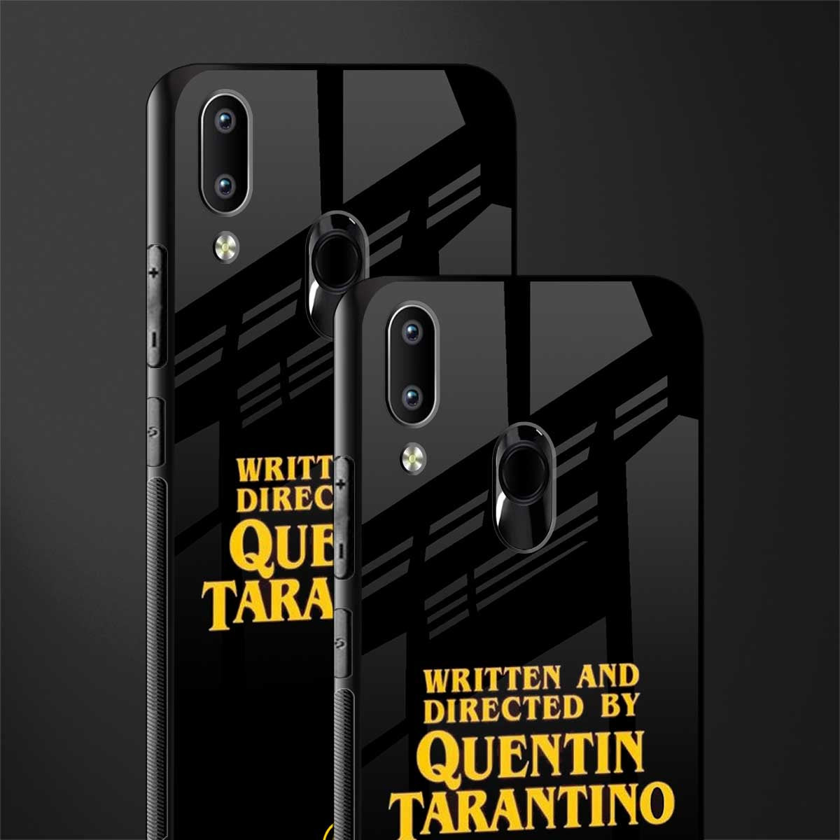 quentin tarantino glass case for vivo y91 image-2