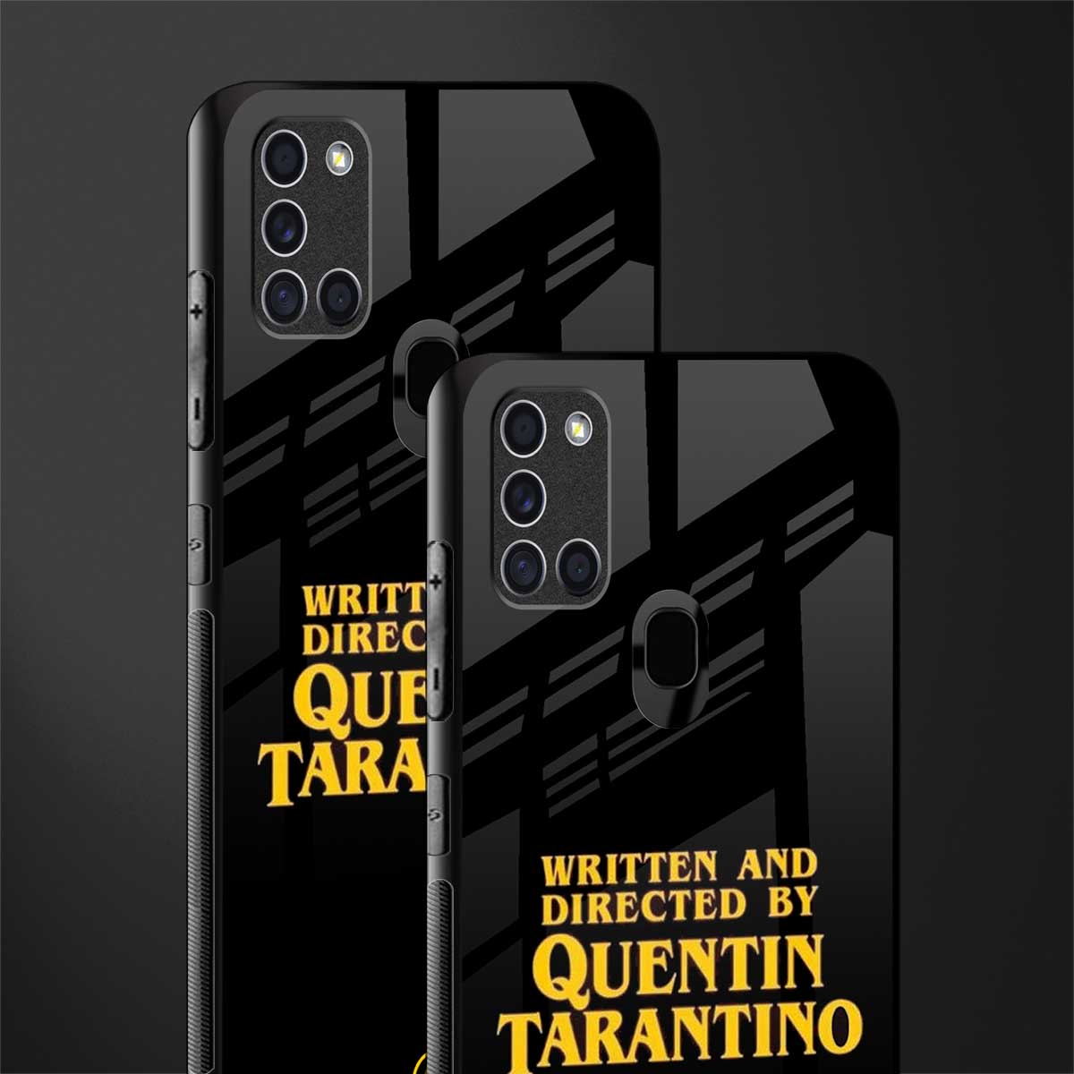 quentin tarantino glass case for samsung galaxy a21s image-2