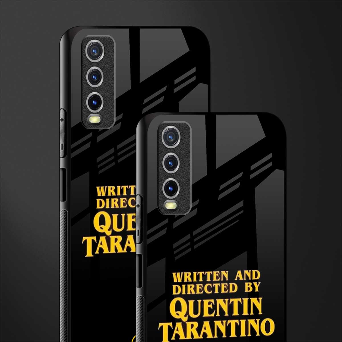 quentin tarantino glass case for vivo y12s image-2