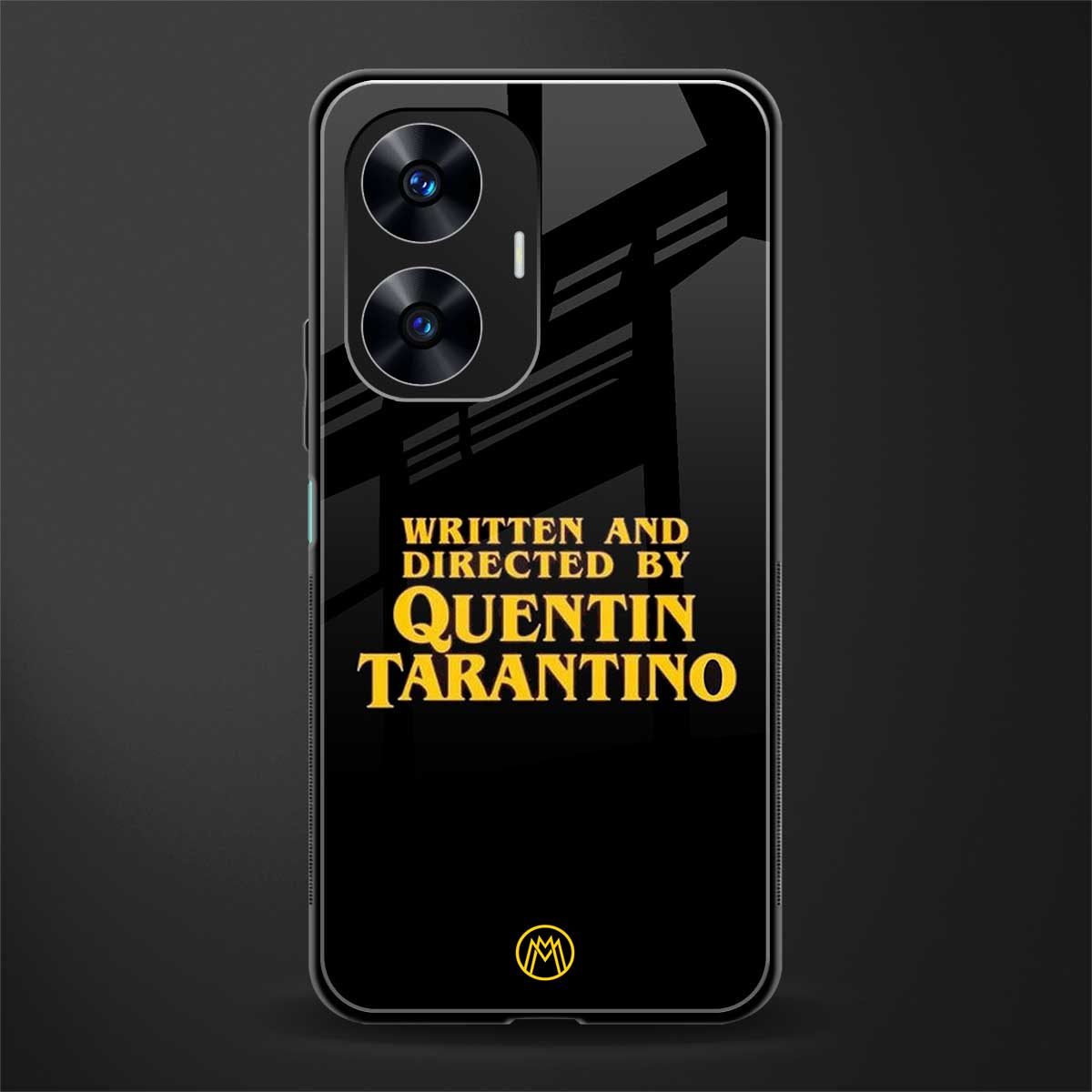 quentin tarantino back phone cover | glass case for realme c55