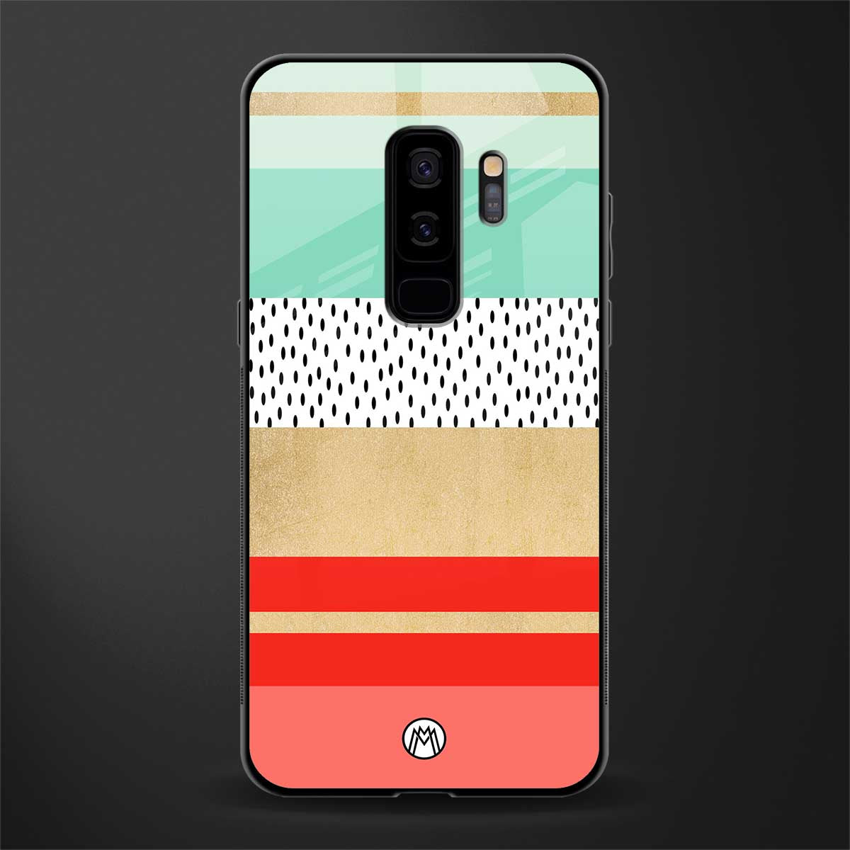 raspberry mint gelato glass case for samsung galaxy s9 plus image