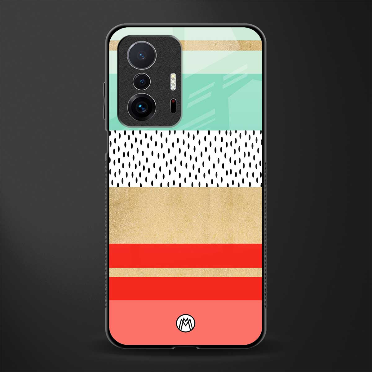raspberry mint gelato glass case for mi 11t pro 5g image
