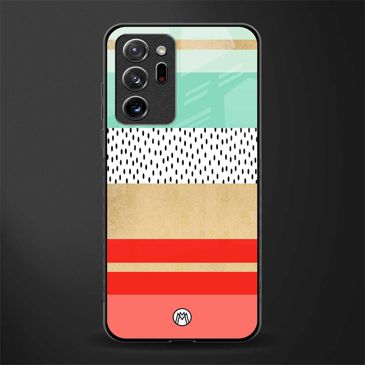 raspberry mint gelato glass case for samsung galaxy note 20 ultra 5g image