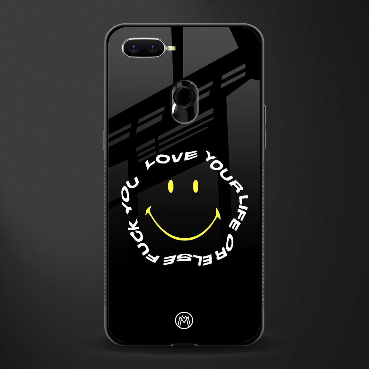 realisation glass case for oppo a7 image