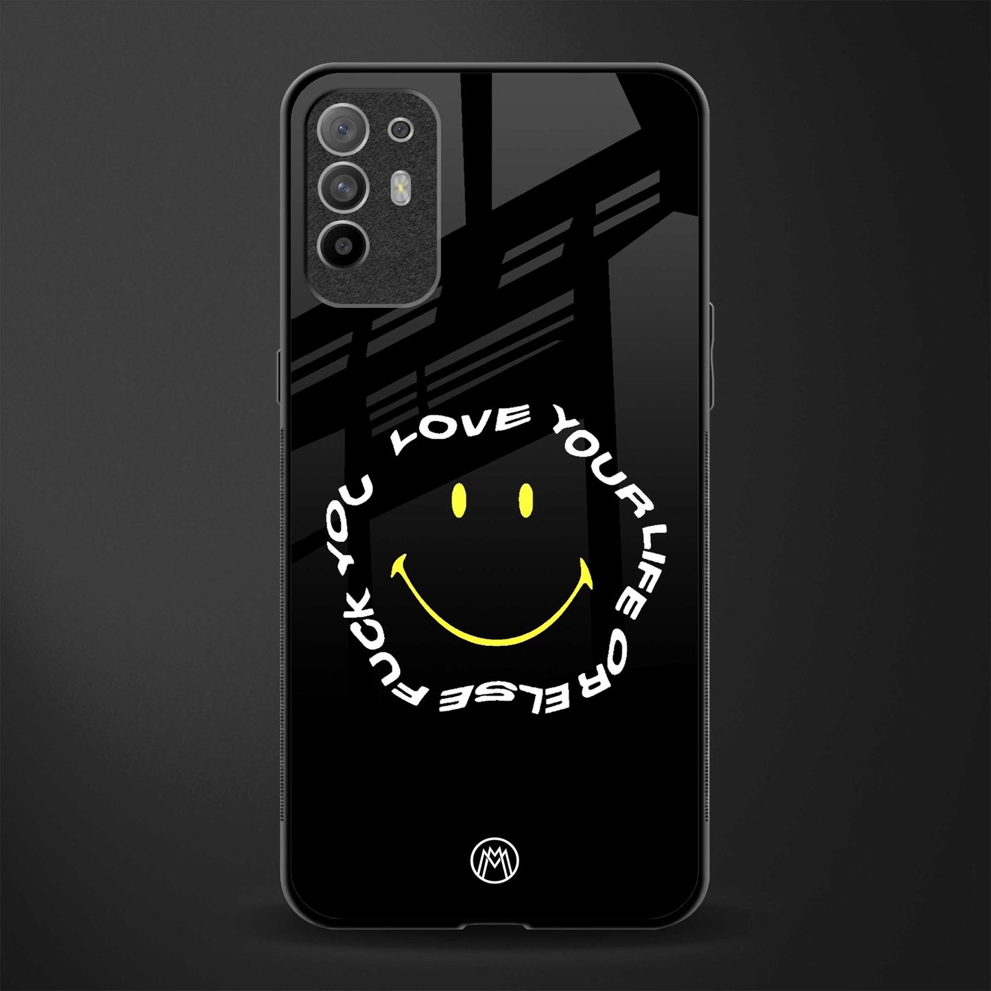 realisation glass case for oppo f19 pro plus image