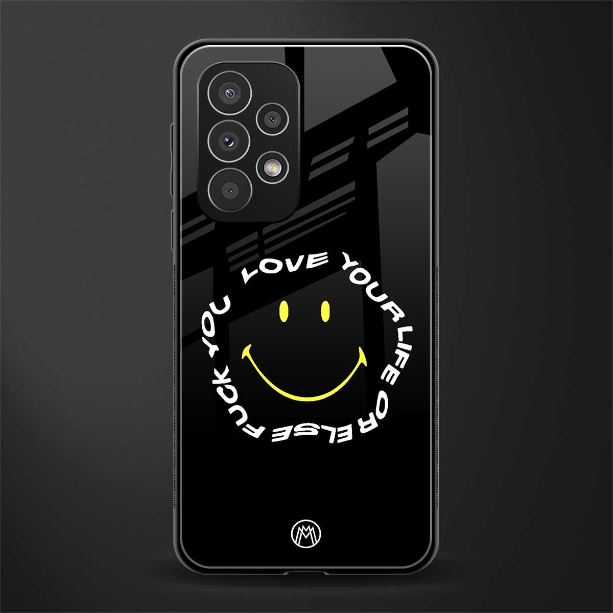 realisation back phone cover | glass case for samsung galaxy a23
