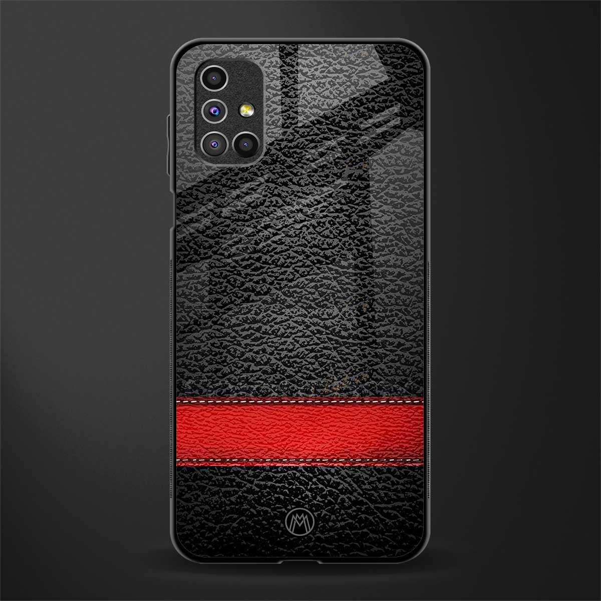 reaper's touch glass case for samsung galaxy m51 image