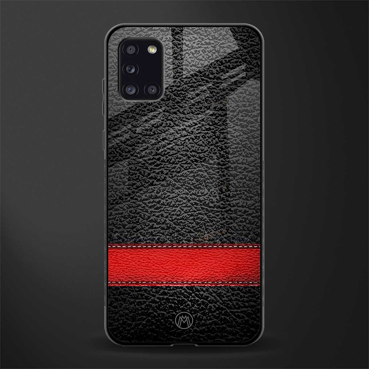 reaper's touch glass case for samsung galaxy a31 image