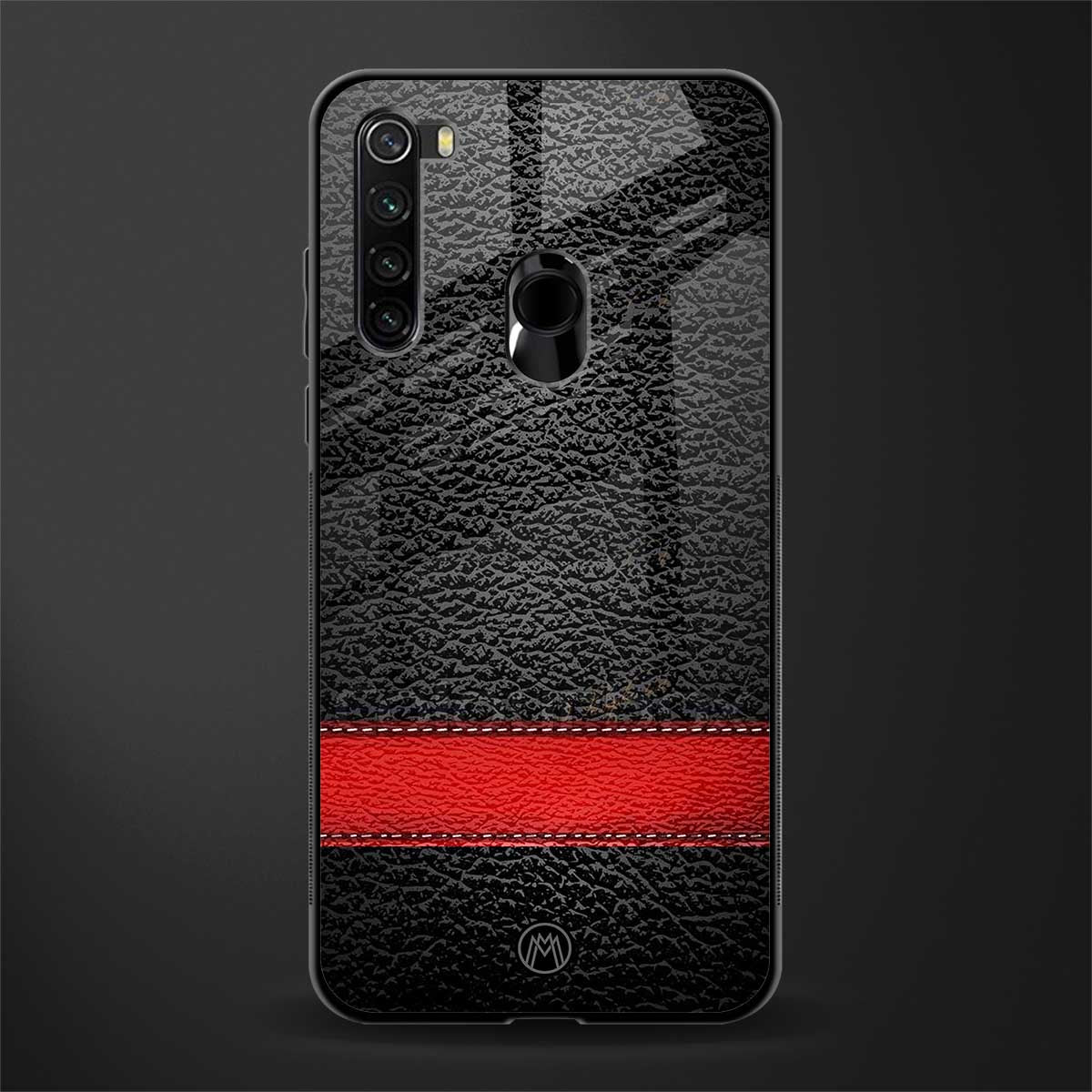 reaper's touch glass case for redmi note 8 image