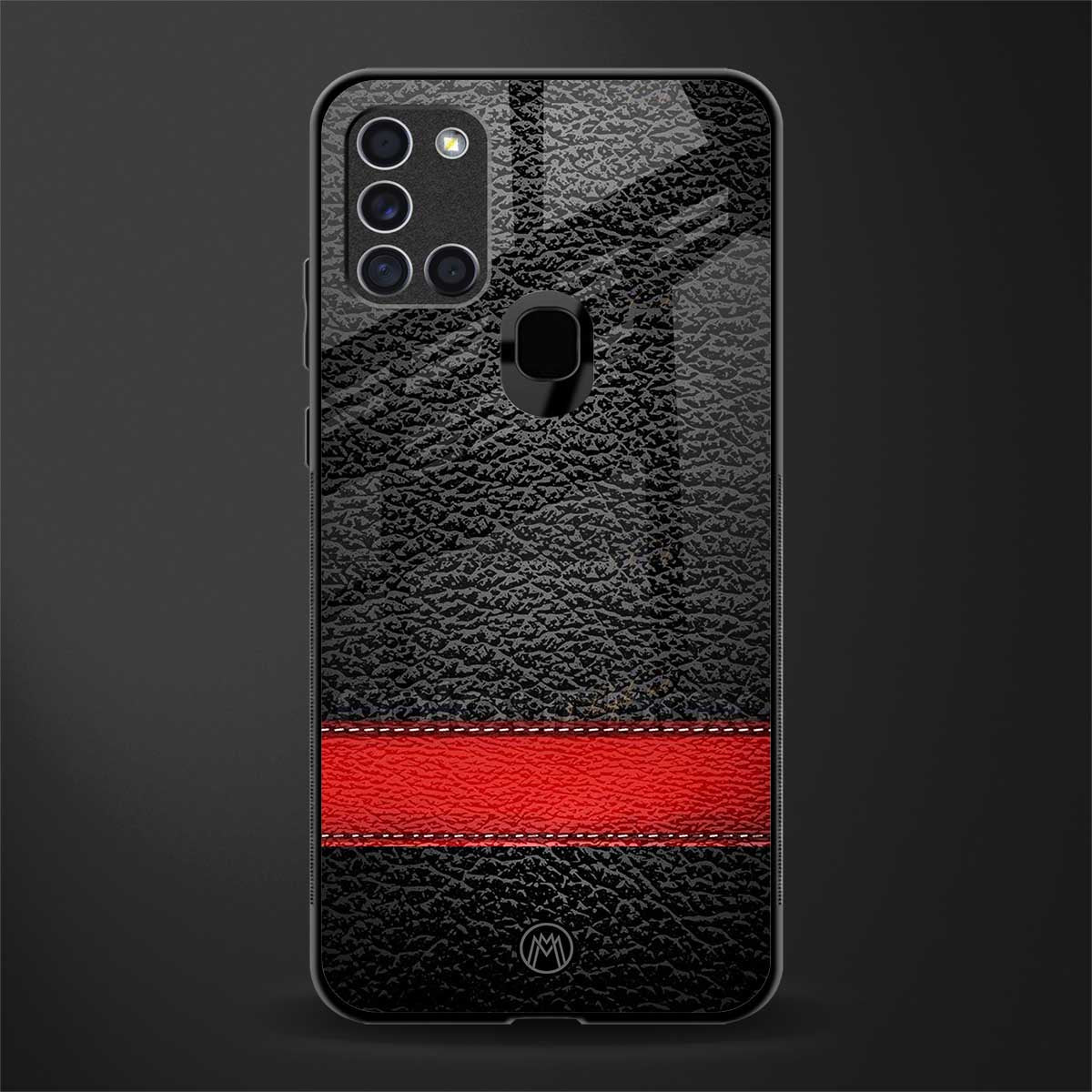 reaper's touch glass case for samsung galaxy a21s image
