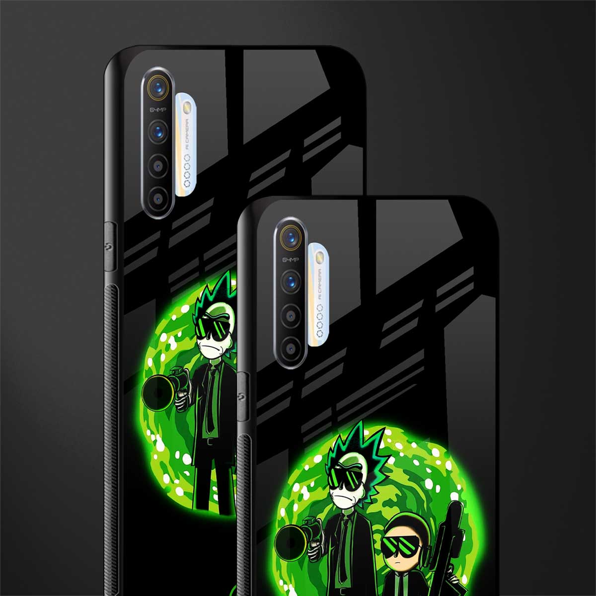 rick and morty schwifty glass case for realme x2 image-2