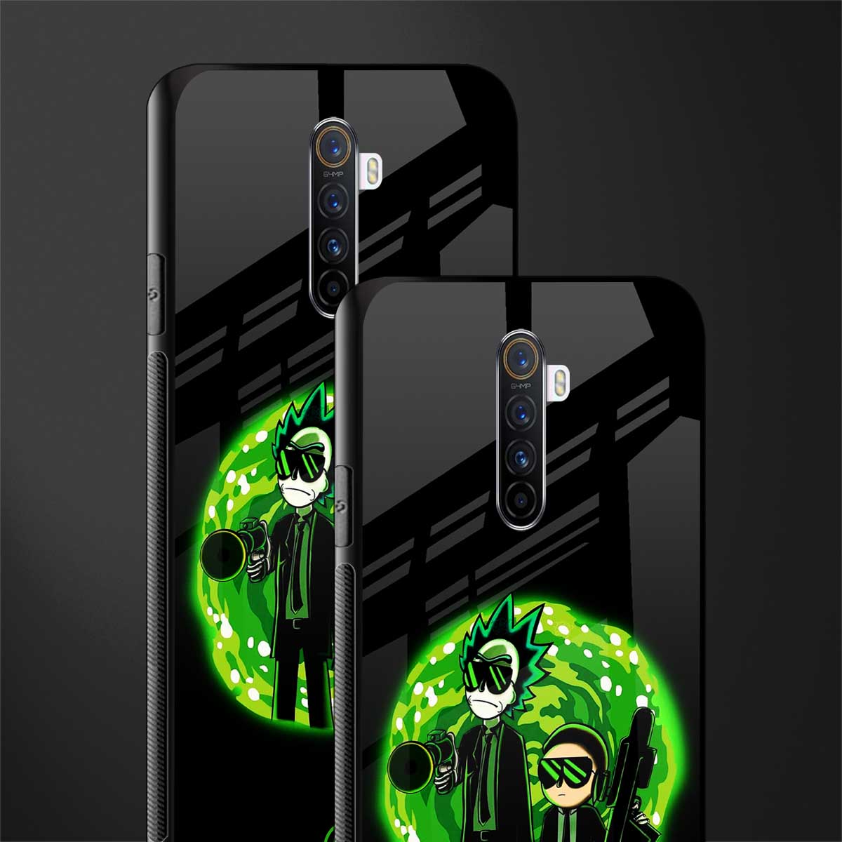 rick and morty schwifty glass case for realme x2 pro image-2