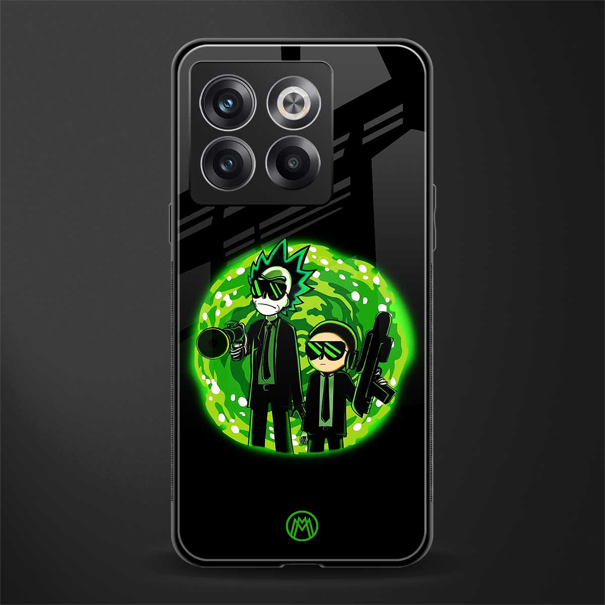 rick and morty schwifty back phone cover | glass case for oneplus 10t