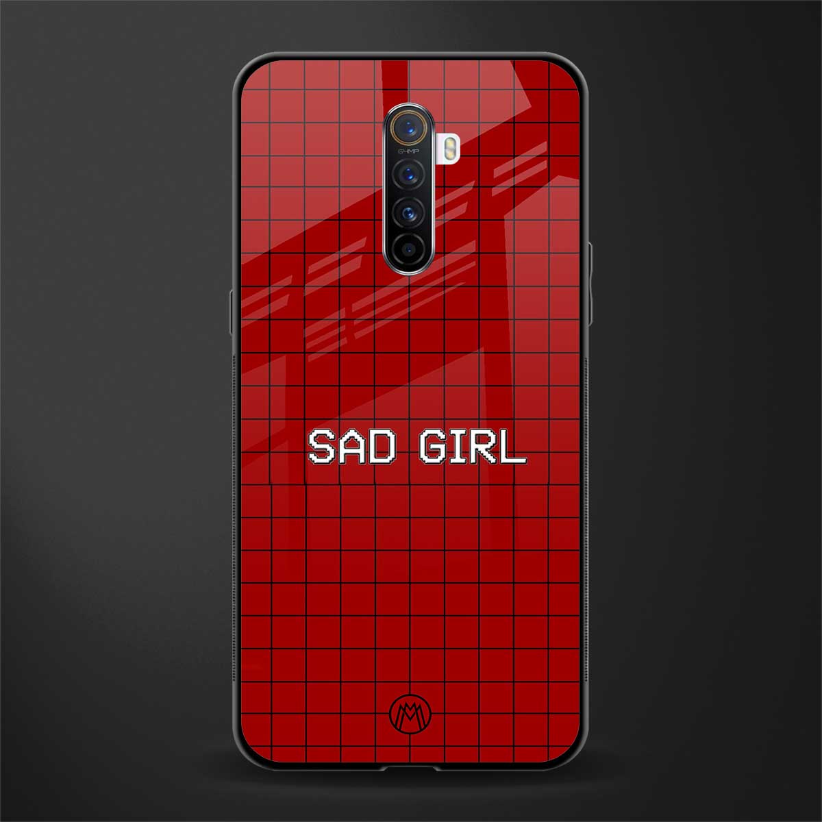 sad girl glass case for realme x2 pro image
