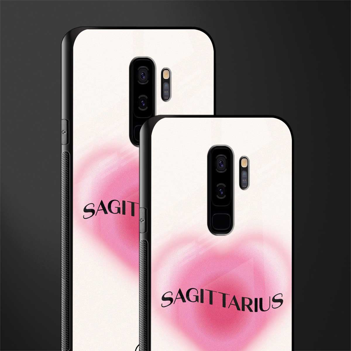 sagittarius minimalistic glass case for samsung galaxy s9 plus image-2
