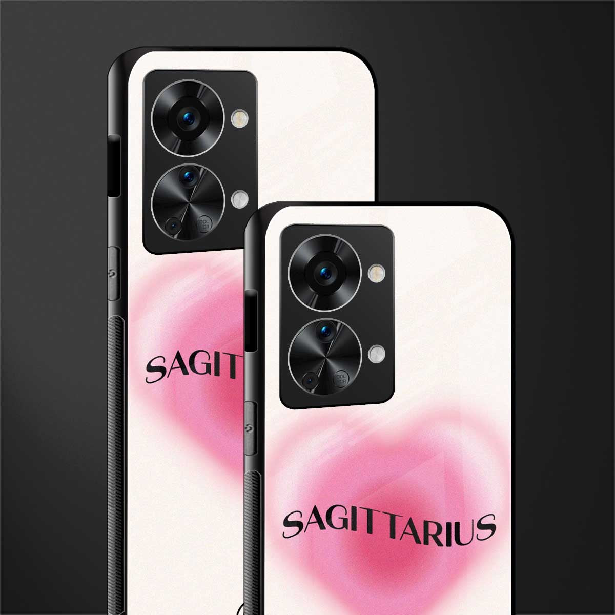 sagittarius minimalistic glass case for phone case | glass case for oneplus nord 2t 5g