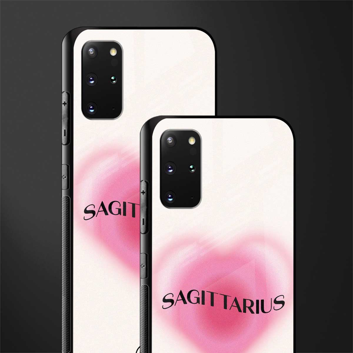 sagittarius minimalistic glass case for samsung galaxy s20 plus image-2