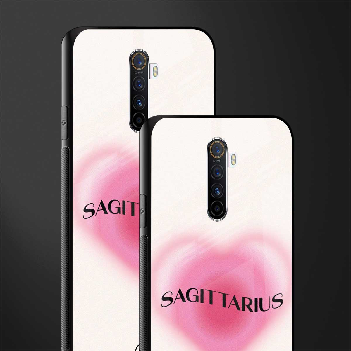 sagittarius minimalistic glass case for realme x2 pro image-2
