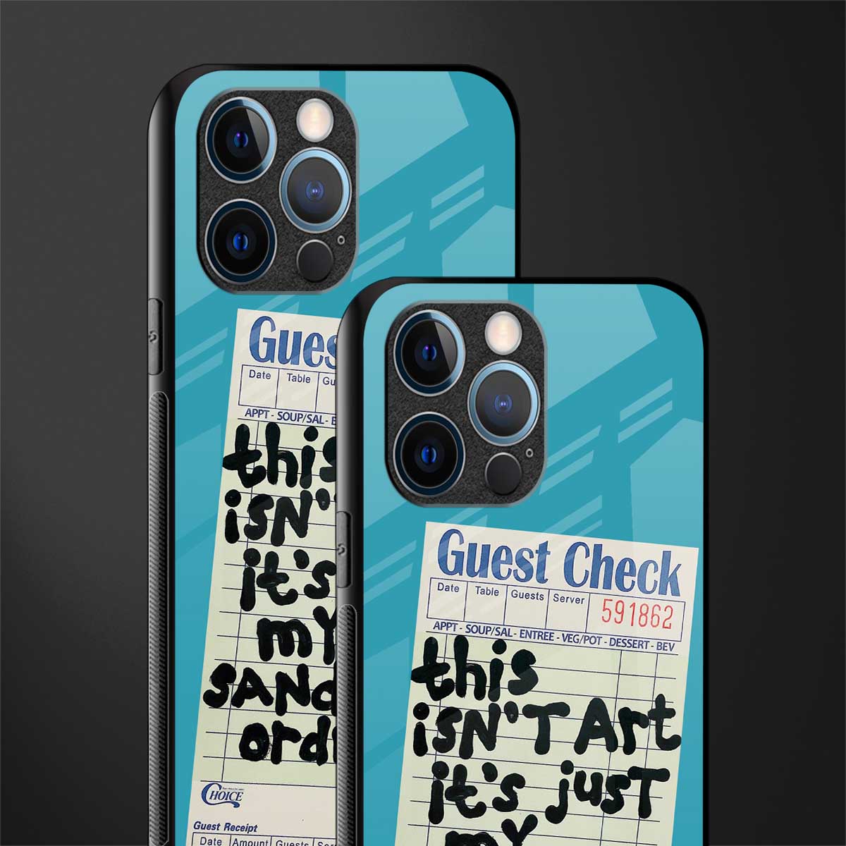 sandwich order glass case for iphone 12 pro image-2
