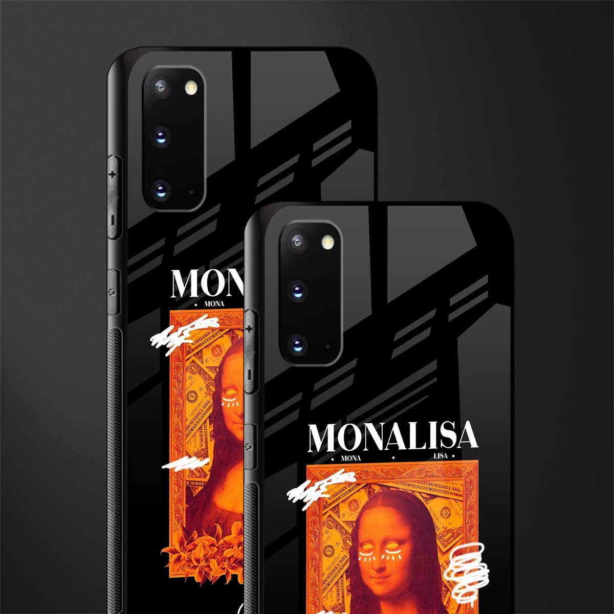 sassy mona lisa glass case for samsung galaxy s20 image-2
