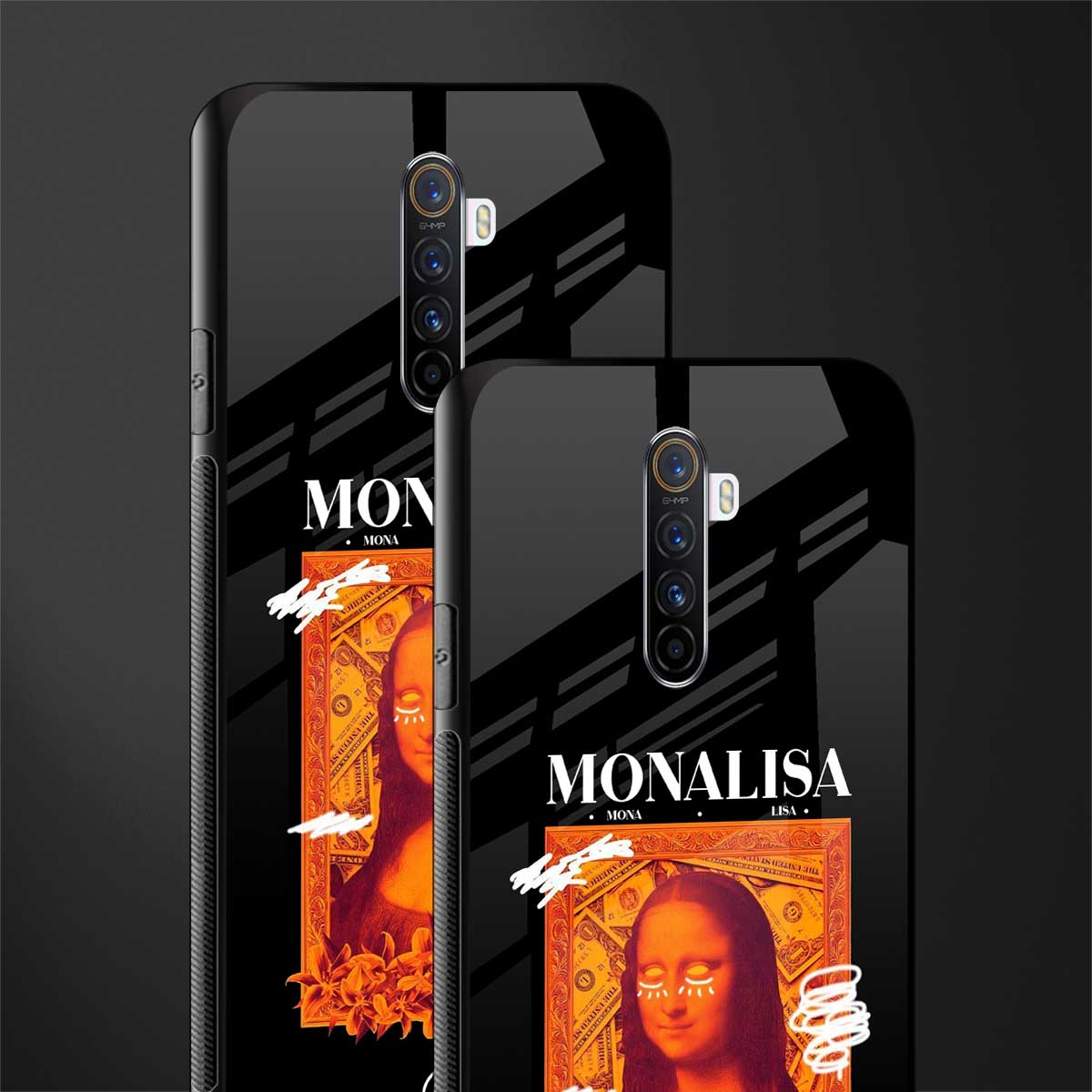 sassy mona lisa glass case for realme x2 pro image-2
