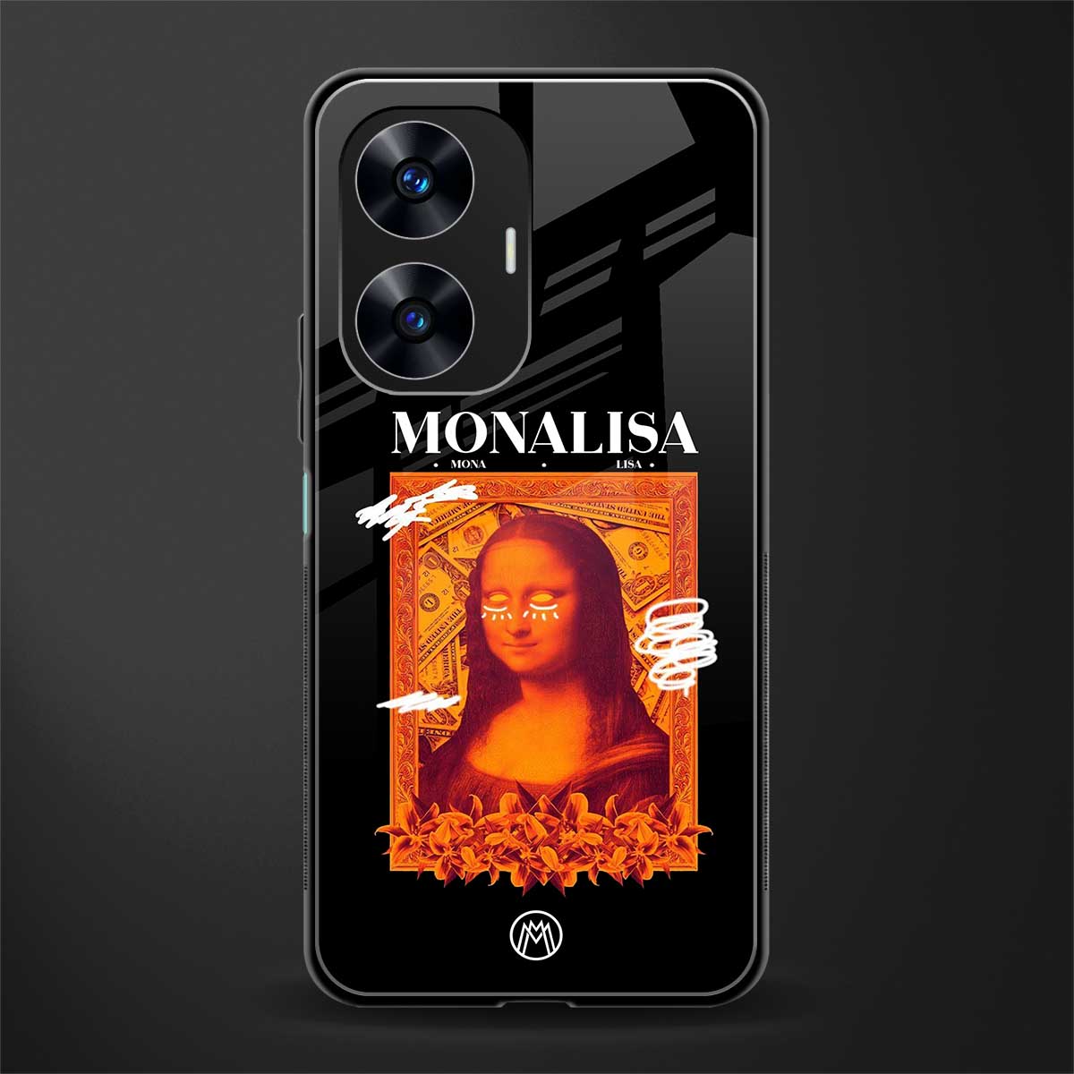 Sassy Mona Lisa Phone Cover for Realme C55 | Glass Case – Mymerchandize