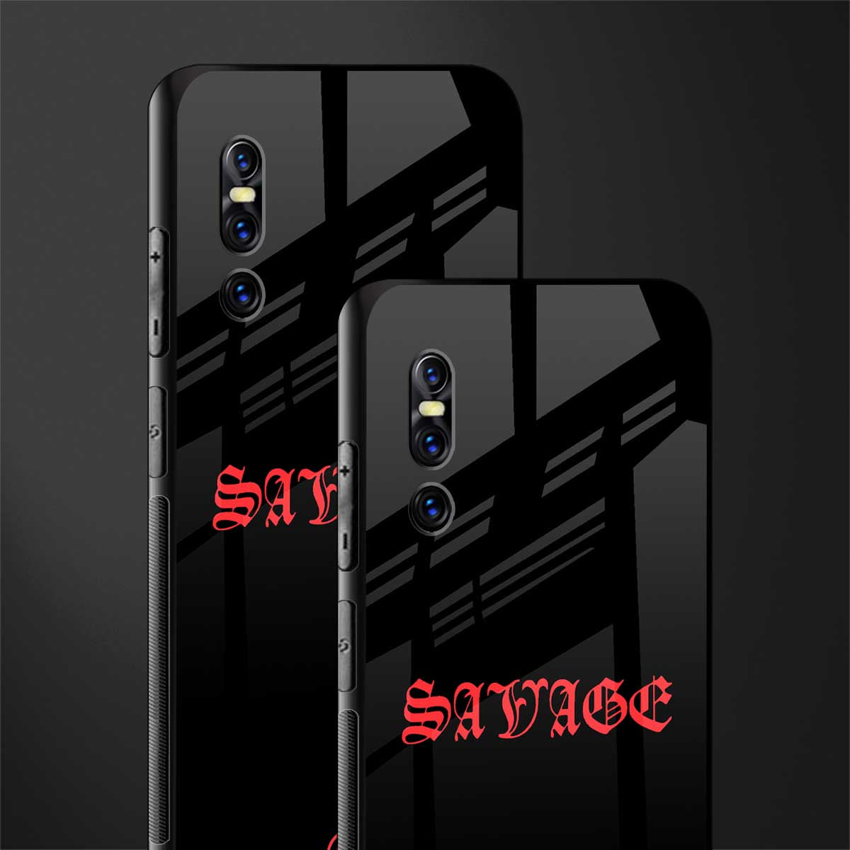 savage glass case for vivo v15 pro image-2