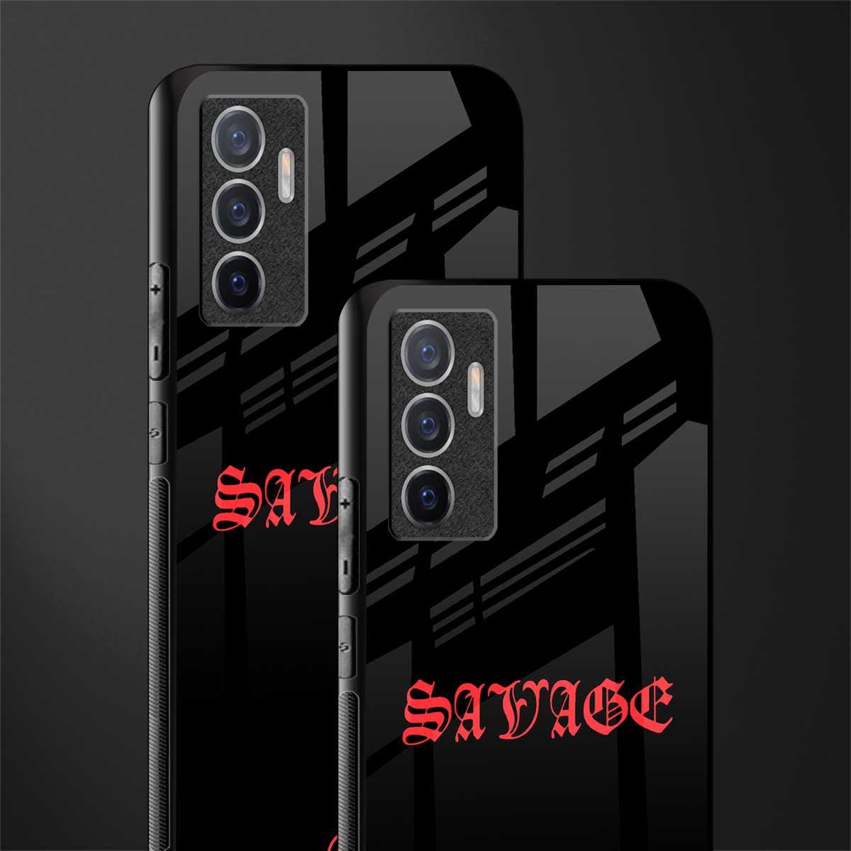 savage glass case for vivo v23e image-2