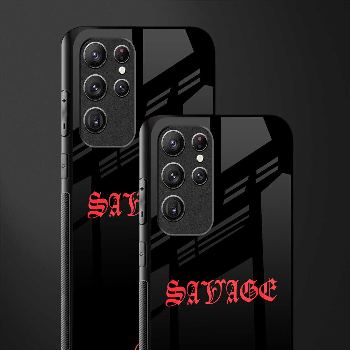 savage glass case for samsung galaxy s22 ultra 5g image-2