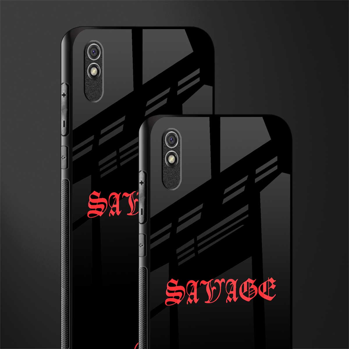 savage glass case for redmi 9i image-2