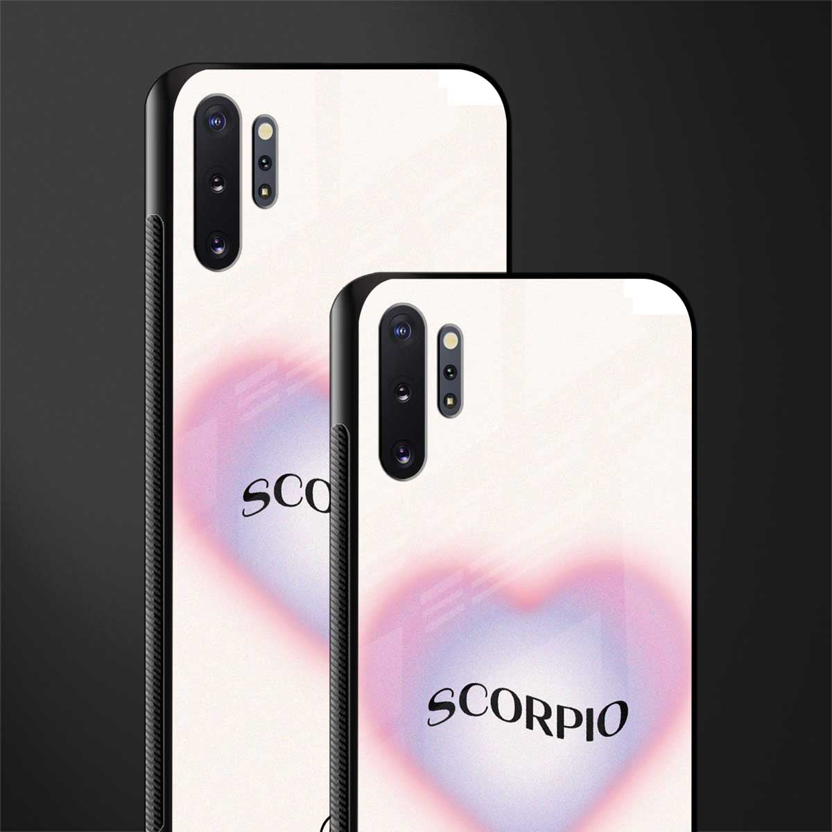 scorpio minimalistic glass case for samsung galaxy note 10 plus image-2