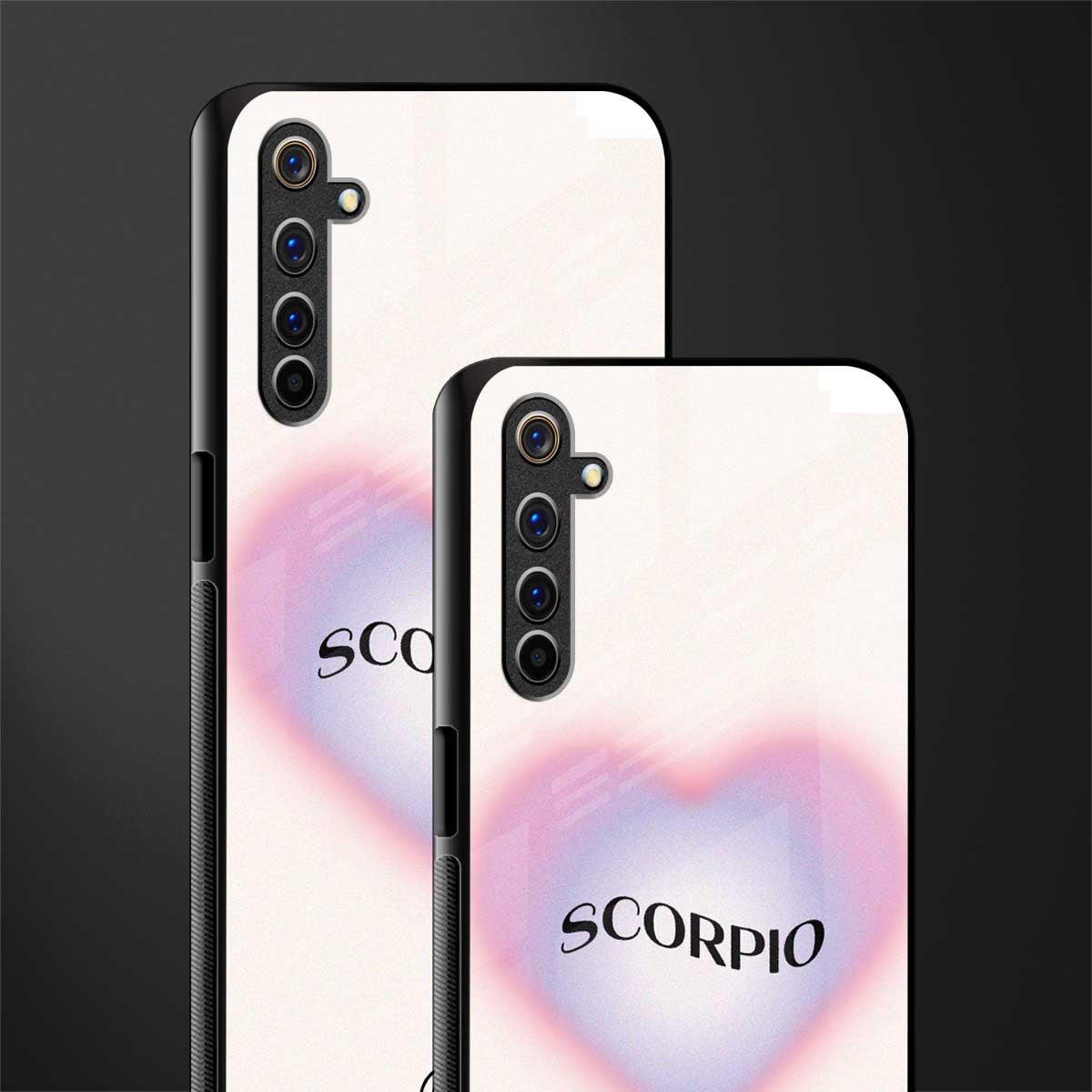scorpio minimalistic glass case for realme 6i image-2