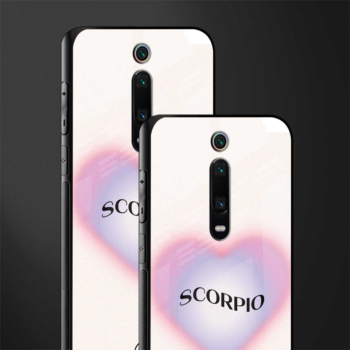 scorpio minimalistic glass case for redmi k20 image-2