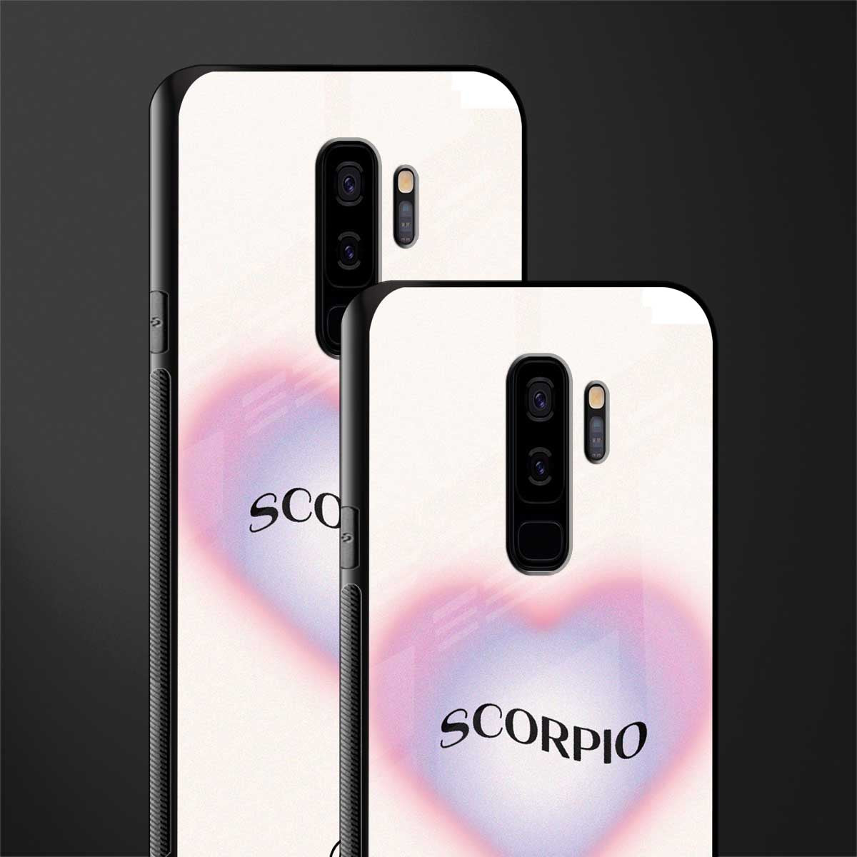 scorpio minimalistic glass case for samsung galaxy s9 plus image-2