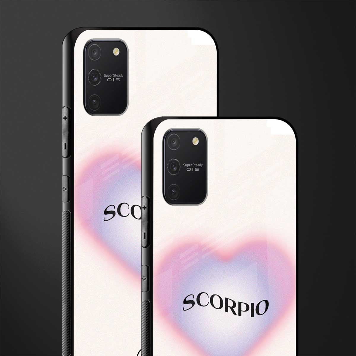 scorpio minimalistic glass case for samsung galaxy a91 image-2