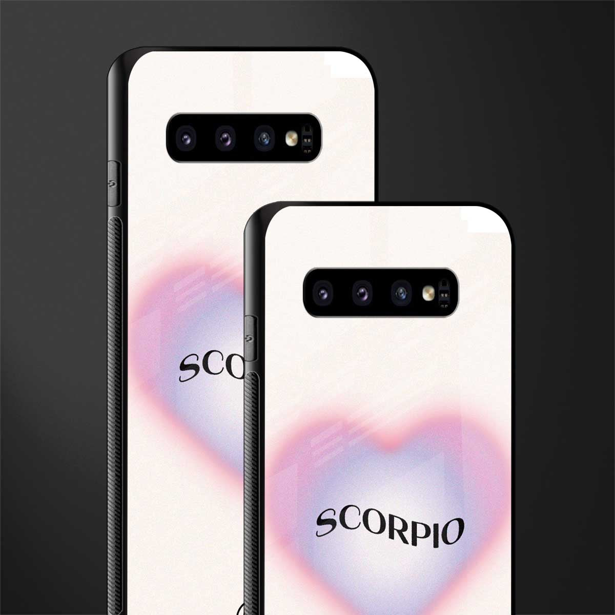 scorpio minimalistic glass case for samsung galaxy s10 plus image-2