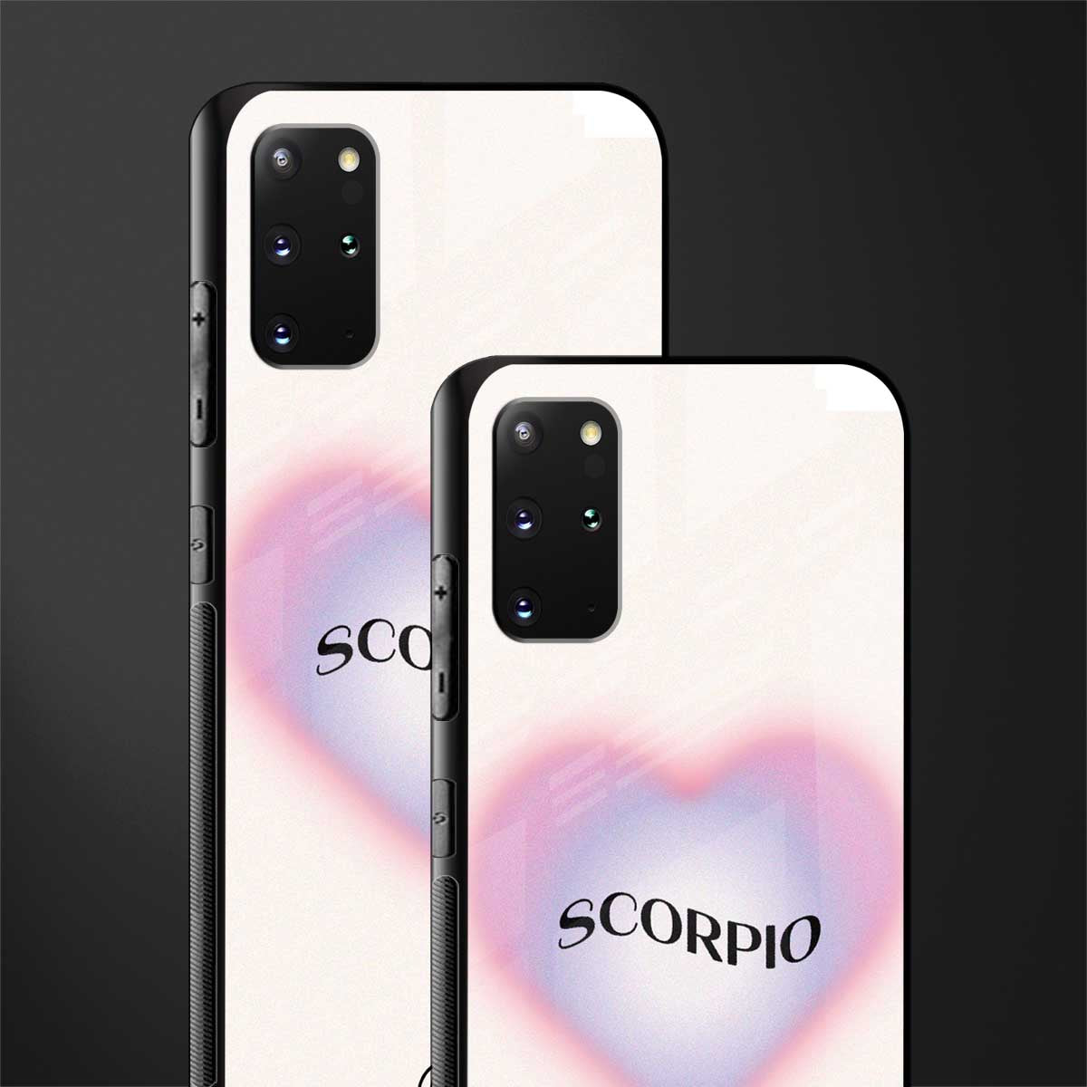 scorpio minimalistic glass case for samsung galaxy s20 plus image-2
