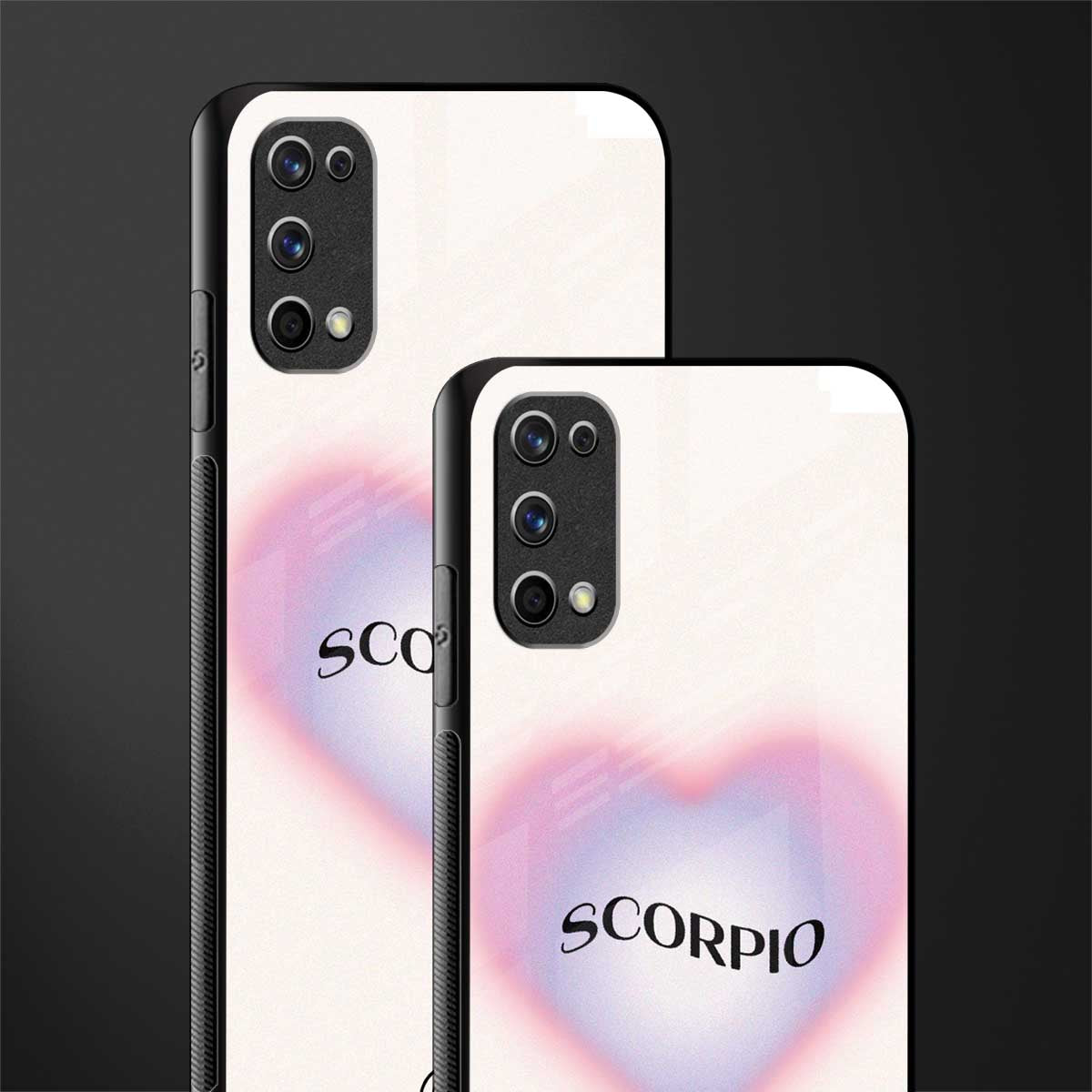 scorpio minimalistic glass case for realme 7 pro image-2