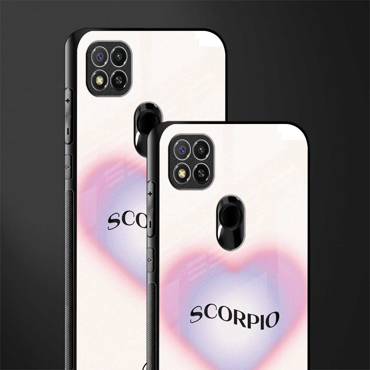 scorpio minimalistic glass case for poco c31 image-2