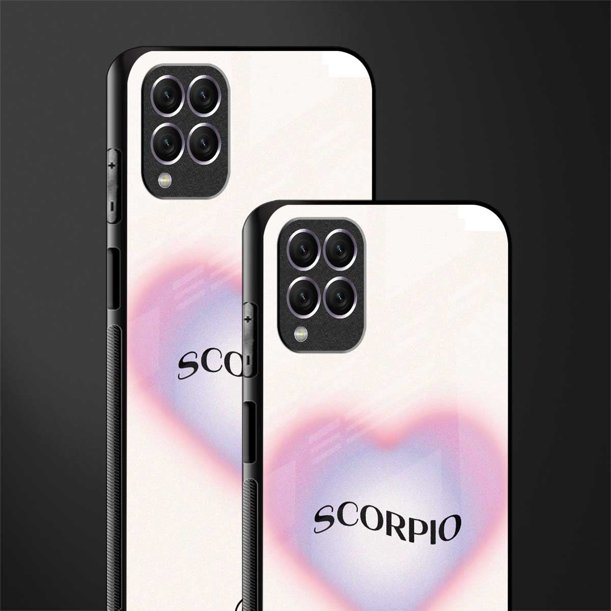 scorpio minimalistic glass case for samsung galaxy f62 image-2