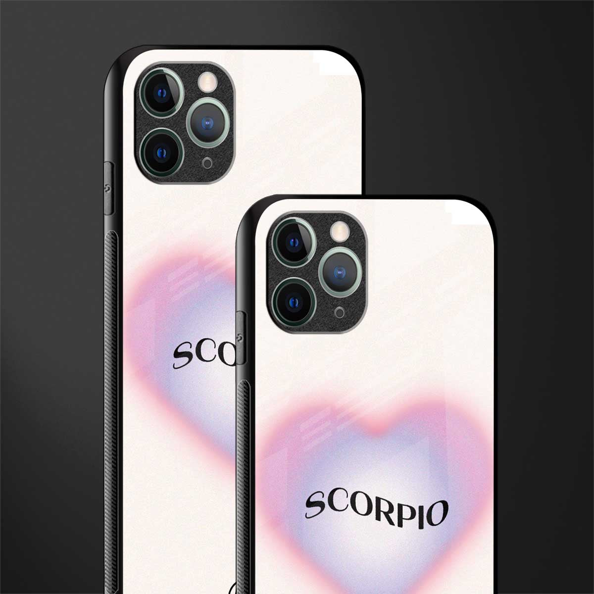 scorpio minimalistic glass case for iphone 11 pro image-2