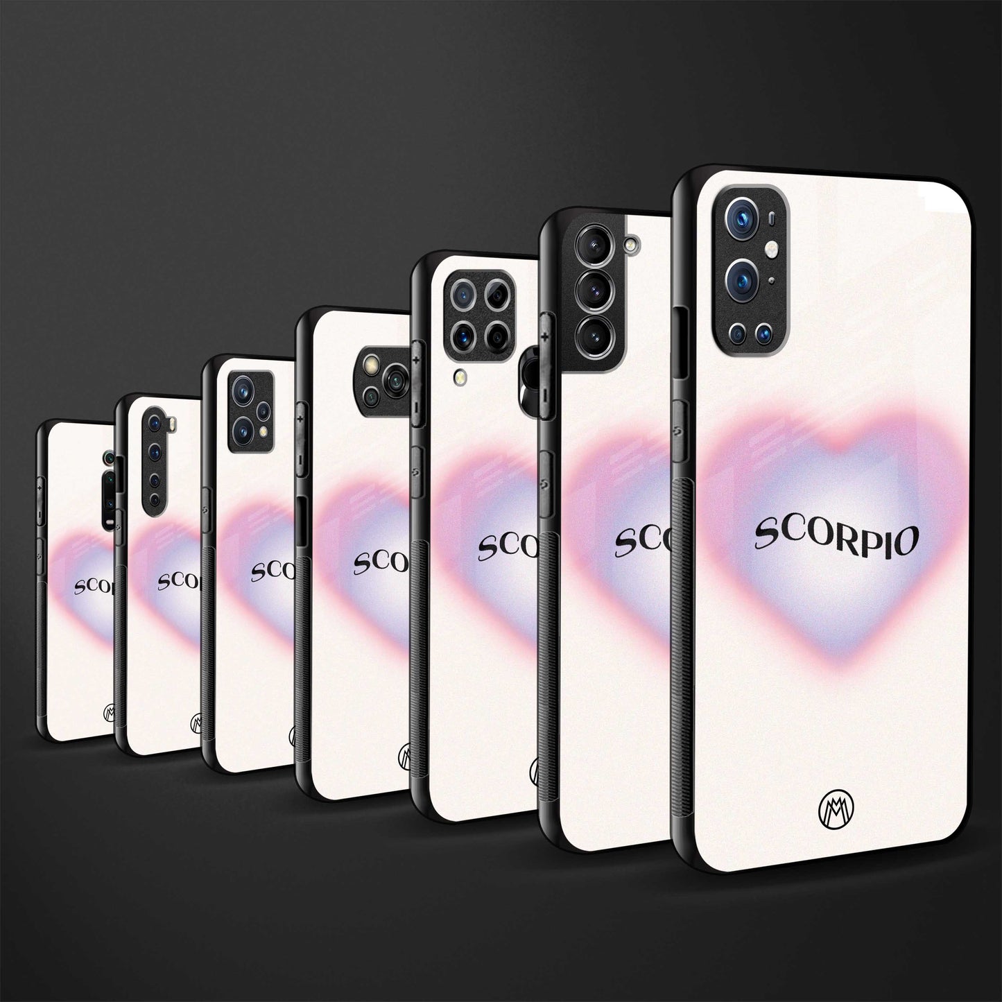 scorpio minimalistic glass case for redmi 7redmi y3 image-3