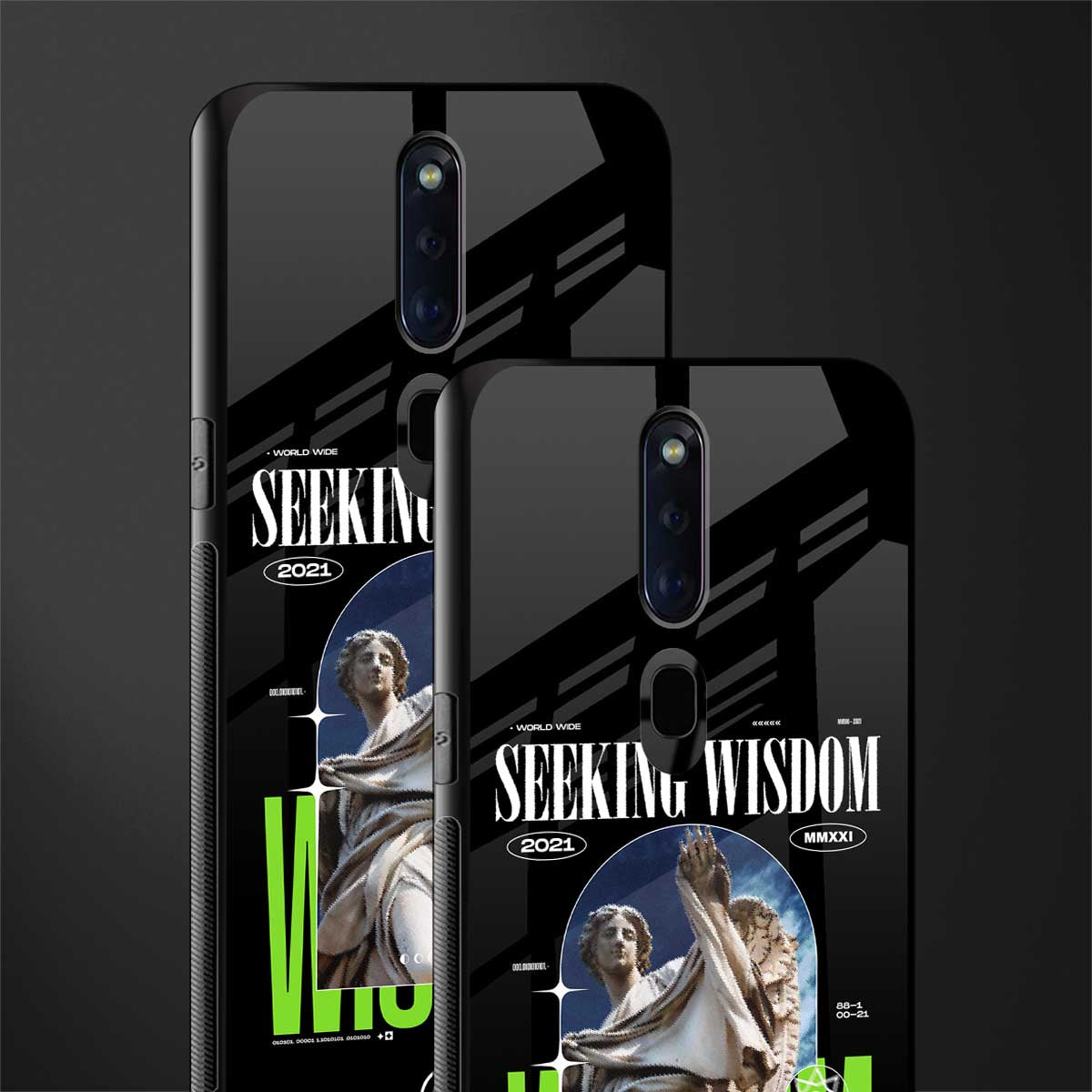 seeking wisdom glass case for oppo f11 pro image-2