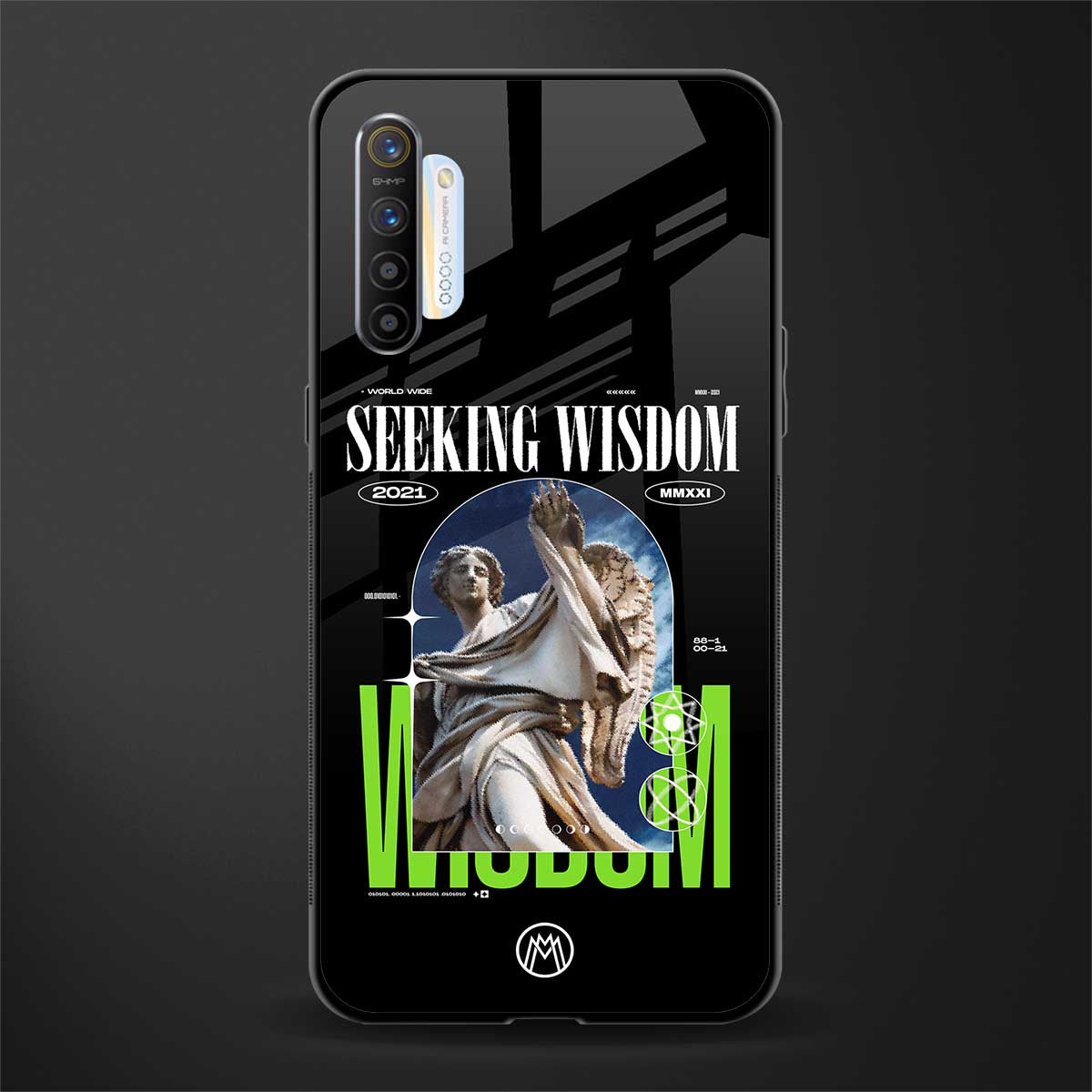 seeking wisdom glass case for realme xt image