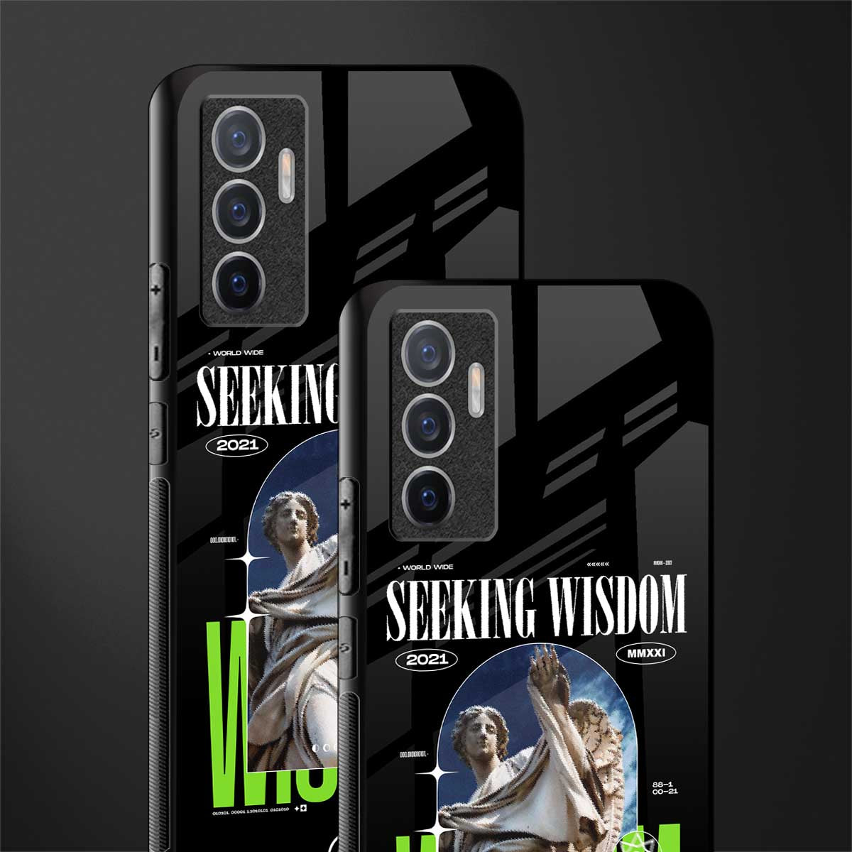 seeking wisdom glass case for vivo v23e image-2
