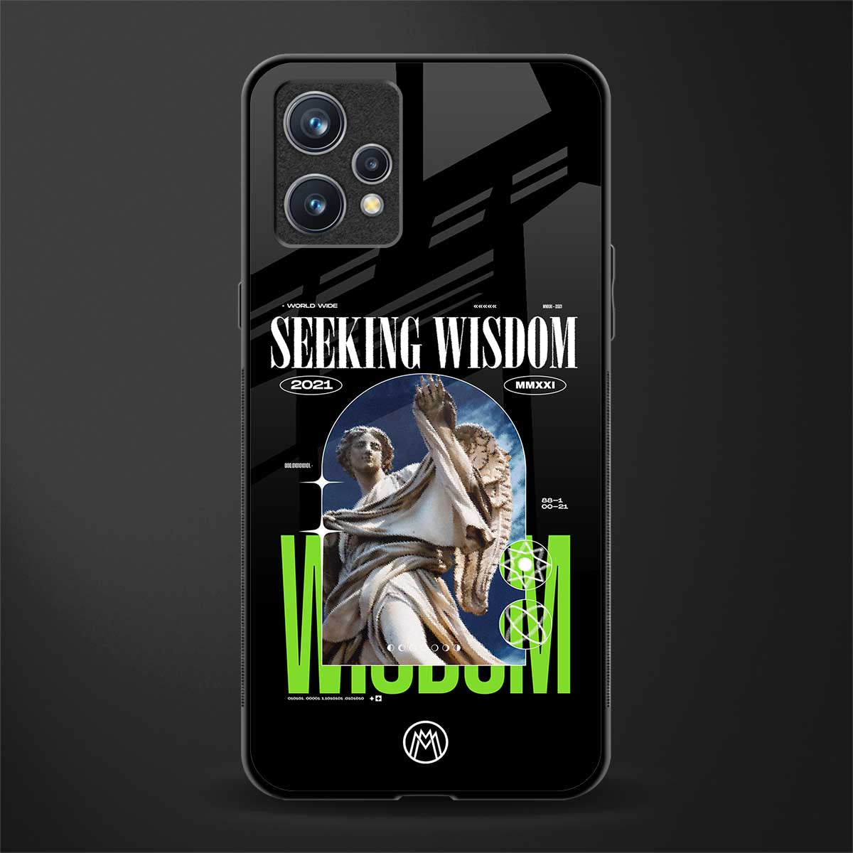 seeking wisdom glass case for realme 9 4g image