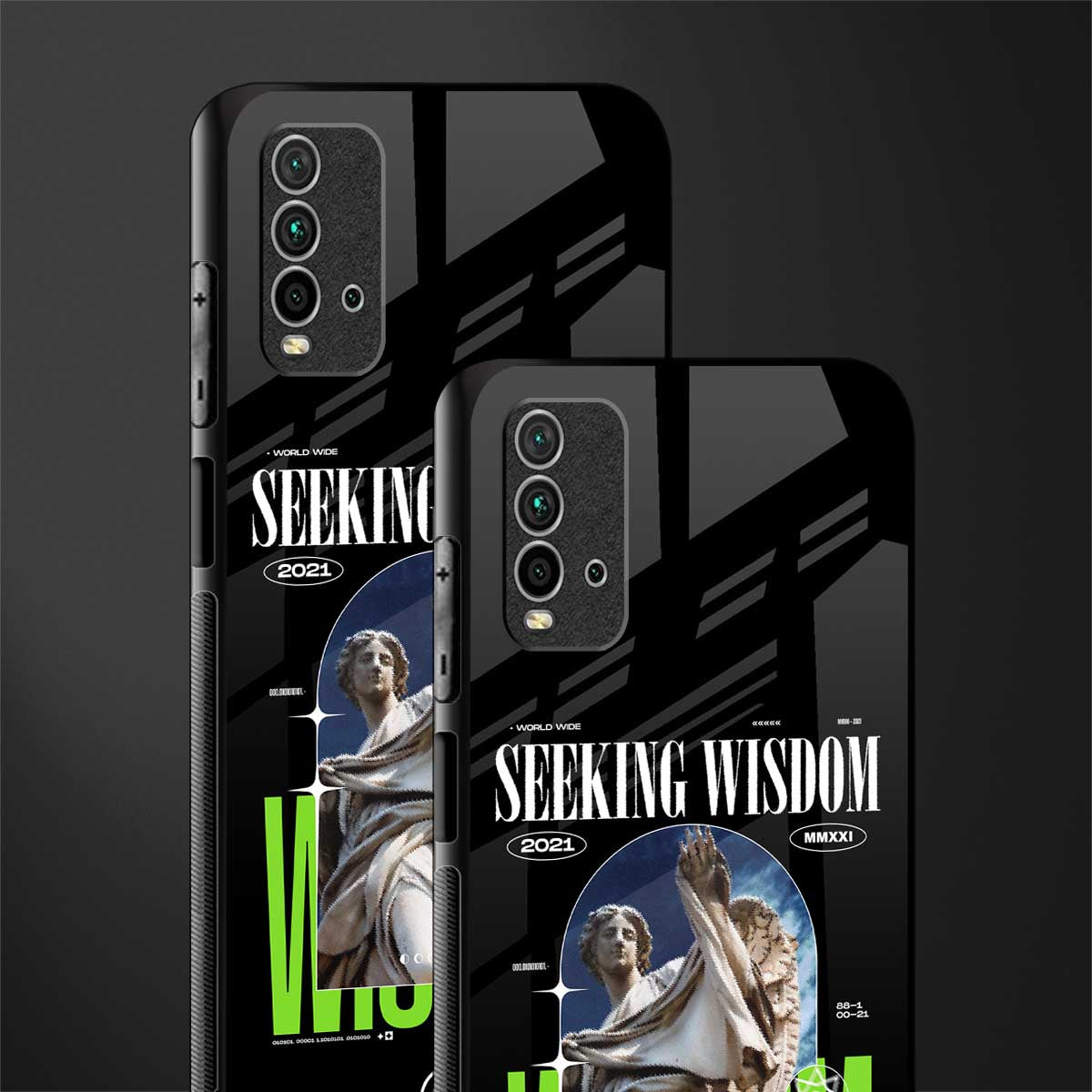 seeking wisdom glass case for redmi 9 power image-2